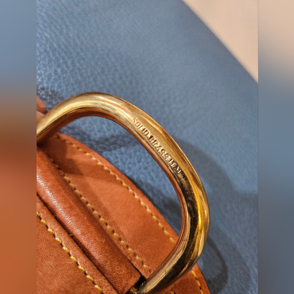 Vintage Dooney & Bourke Large Horshoe Blue - Picture 9 of 15